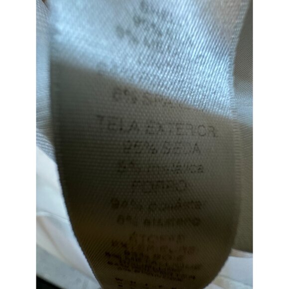 White House Black Market Women's Silk Halter Neck Blouse Size 6 Cream Sleeveless - Picture 5 of 10